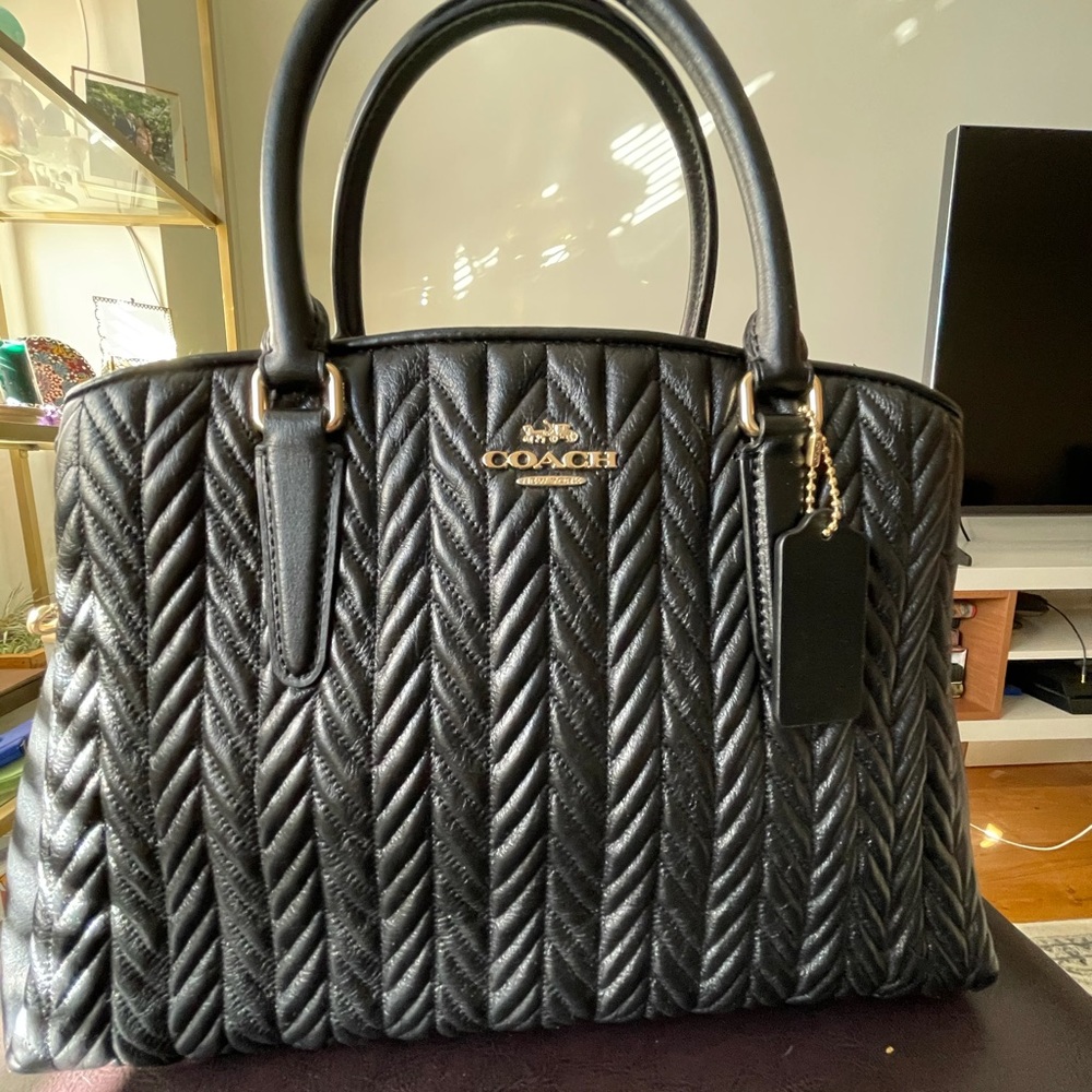 Coach hand bag